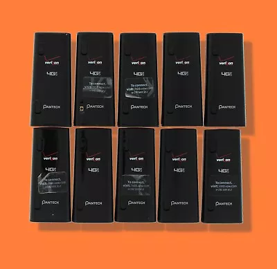 Lot Of 10 Pantech UML295 Verizon Wireless 4G LTE AirCard USB Modem - Black • $94.85