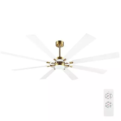 ELEHINSER 80  Ceiling Fan With Lights And Remote Control Wo • $242.99