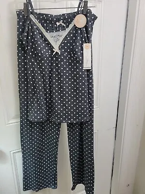 Marilyn Monroe Loungewear Women M Intimates 3-Pce Pajama Set  Sleepwear Camisole • $19