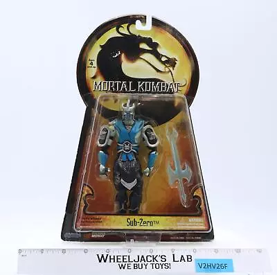 Sub-Zero Mortal Kombat Shaolin Monks 2005 Jazwares Action Figure NEW SEALED • $100