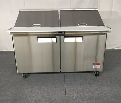 60  SANDWICH PREP UNIT PREP TABLE Cooler 60 5' MEGA TOP 24 Pan Refrigerator NEW • $2099