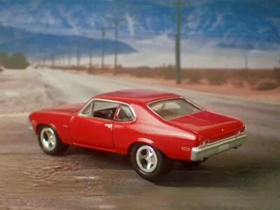 $25.99 • Buy Hot Rod 1970 Chevy V8 Nova SS Super Sport Muscle Car 1/64 Scale Limited Edit R