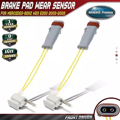 2x Front Left Disc Brake Pad Wear Sensor For Mercedes-Benz CLS500 E55 AMG E320 • $8.59