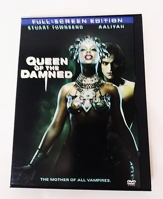The Queen Of The Damned (DVD 2002 SNAP CASE Full Screen)  Aaliyah  LIKE NEW • $5