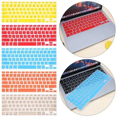 17  Keyboard Cover Silicone Candy Colors For Apple Macbook Pro Air 13  15  17  • $11.19