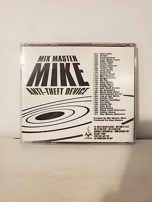 Mix Master Mike  Anti-Theft Device  CD (PROMO Advance Copy) (Beastie Boys DJ) ^ • $4.99