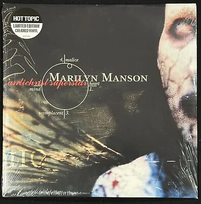Marilyn Manson Antichrist Superstar Red 2 X LP Vinyl Record Sealed New Hot Topic • $699.95