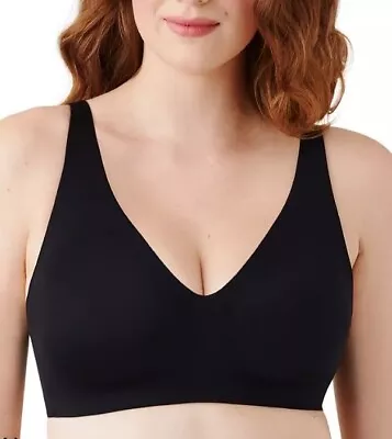 NWT WACOAL Black Size Small D / DD Flawless Comfort Wirefree Bra Style: 856326 • $29