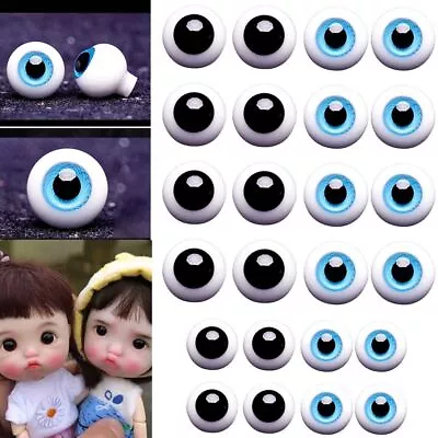 For BJD Doll Eyeball Safety Animal Toy Doll Making Crafts Glass Eyes • $10.08