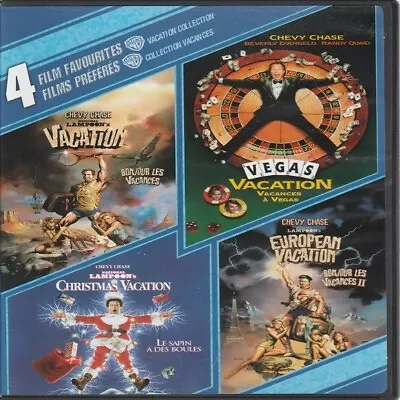 National Lampoon's Vacation Collection - 4 Movies On 2 DVD's • £12.64