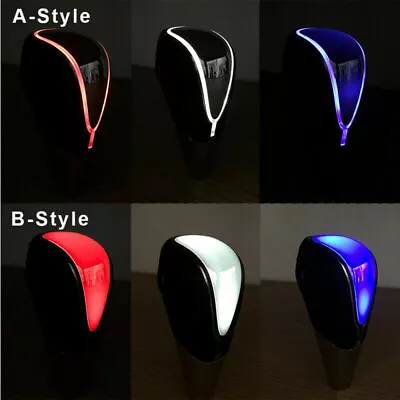 Car Gear Shift Knob Head LED Light Touch Activated Sensor USB Charging Handle 、 • $25.98