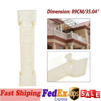 89cm Roman Concrete Column Mold Balcony Garden Pool Fence Cement Railing Mold • $46