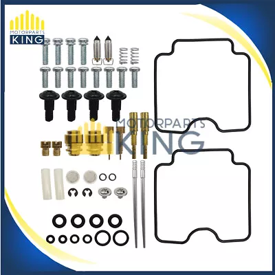 2 Sets Fit Yamaha V-Star 1100 XVS1100 1999-2009 Carburetor Repair Kit Air Screw • $10.87