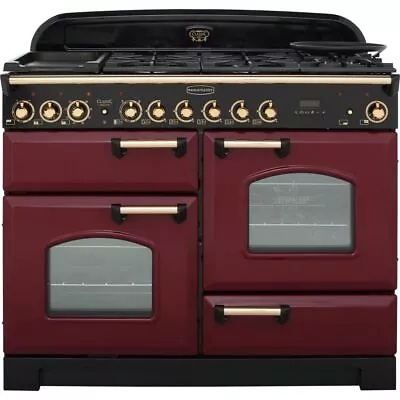 Rangemaster CDL110DFFCY/B Classic Deluxe 109cm Dual Fuel Range Cooker 7 Burners • £2750