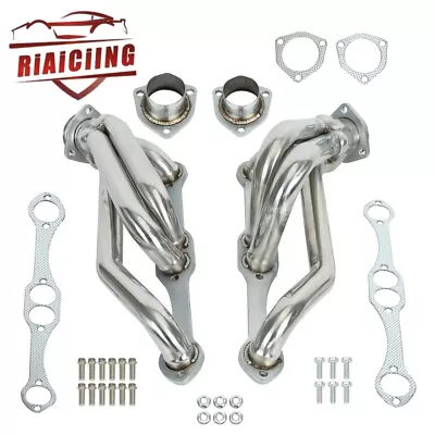 For Chevy Small Block SB V8 262 265 283 305 327 350 400 Stainless Steel Headers • $162.82