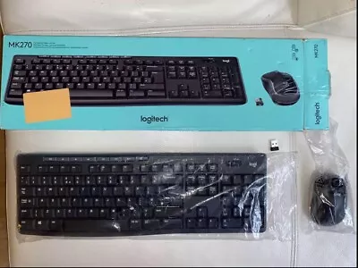Logitech Wireless Keyboard For Windows QWERTY Layout - Black • £17.99