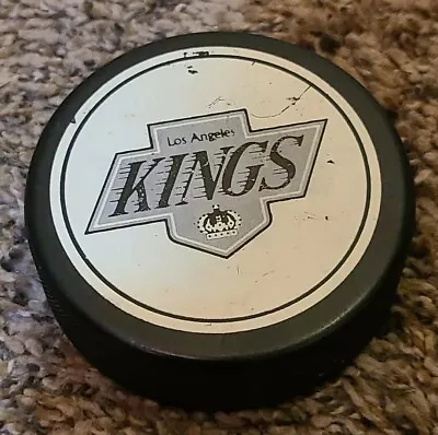 Los Angeles Kings Official Vintage NHL Hockey Puck  Made In Czechoslovakia    • $7.50