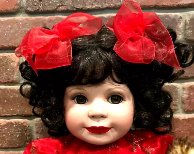 Marie Osmond Baby Annette Holiday Limited Edition 14  Porcelain Doll • $39.99