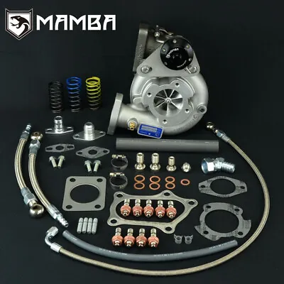 MAMBA 7+7 Bolt-On Ball Bearing GTX3076R .64 Turbo Fit For TOYOTA 1JZ-GTE VVTI • $1499