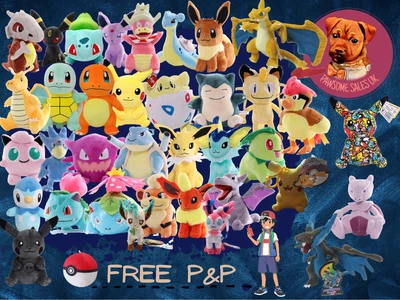 £13.99 • Buy Pokemon Plush Soft Toys New Bulbasaur Pikachu Squirtle Chamander Charizard Etc