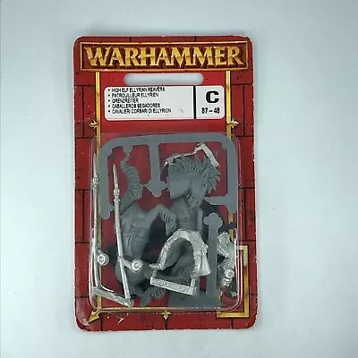 Metal High Elves Elf Ellyrian Reaver Blister - Warhammer Fantasy C1036 • $48.08