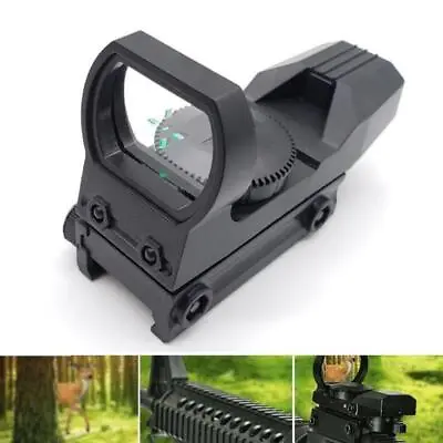 £9.70 • Buy Hunting Optics Holographic Rail Scope Red Dot Sight Reflex 20mm Children Toys
