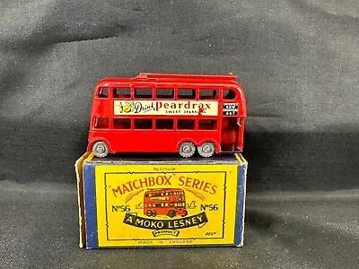 Matchbox Moko Lesney 56a London Trolleybus - W/box • $14.49
