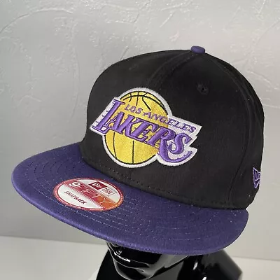 £24.99 • Buy New Era LA Los Angeles Lakers 9Fifty NBA Cap Hat Basketball SnapBack Black