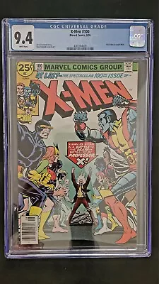 X-MEN #100 1976 CGC 9.4 White Pages Marvel Old X-Men Vs New X-Men Fresh Slab • $450