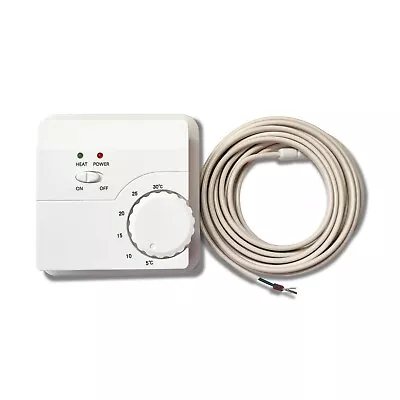 Manual Thermostat For Central Heating And Underfloor Heating (230V)  • £12.98