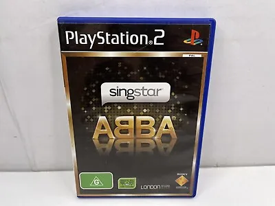 $5.40 • Buy SINGSTAR ABBA Sony PlayStation 2 PS2 Game Complete