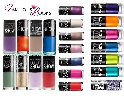 £4.49 • Buy MAYBELLINE Color Show Nail Polish 7 Ml , 