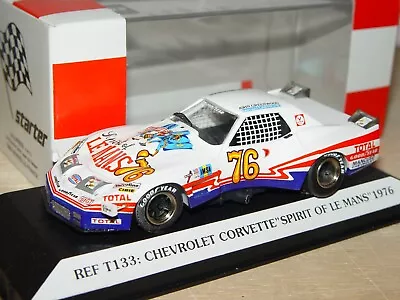 CHEVROLET Corvette C3   Spirit Of Le Mans   #76 - 1976 Le Mans - 1/43 Starter • £67.01