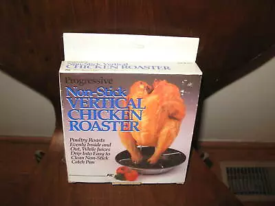 Progressive Nonstick Vertical Chicken Roaster NIB SO7 • $8.99