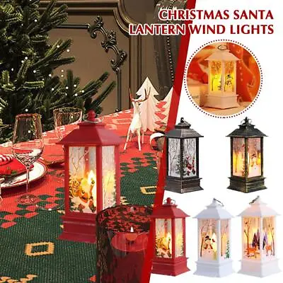 $3.76 • Buy Christmas LED Light Up Decoration Wind Lanterns Indoor Outdoor Figurine Xmas