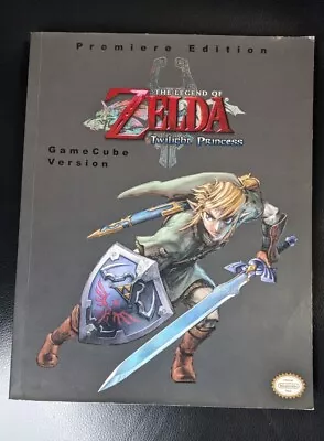 Zelda Twilight Princess Premiere Edition Prima Nintendo Gamecube Guide No Poster • $19.99