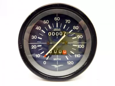 MOTO GUZZI 187616880000 Speedo Miles 120 Mph 100mm Watch • $118.80