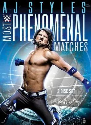 WWE: AJ Styles: Most Phenomenal Matches [DVD] • $14.66