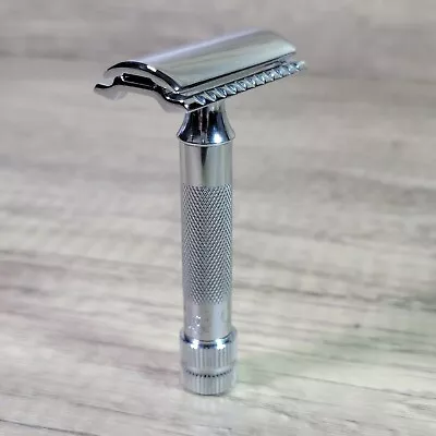 Merkur Hd Short Handle Slant Bar Safety Razor • $74.98