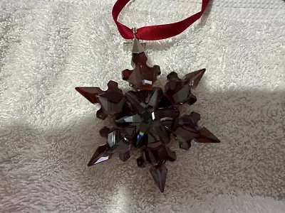 £139 • Buy Swarovski Annual Edition Ornament 2020 Red Snowflake Star Decoration 5527742