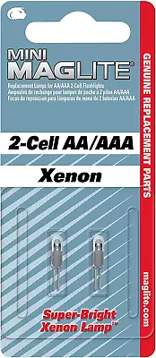 Maglite Xenon Lamp For Mini 2-Cell AA/AAA Flashlight • $19.01