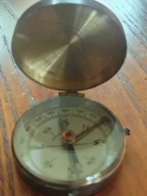 Vintage German Military Brass Compass. • $15