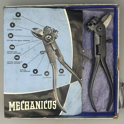 Mechanicus Metal Pliers Mult-tool No. 1933 Made In W. Germany • $49.50