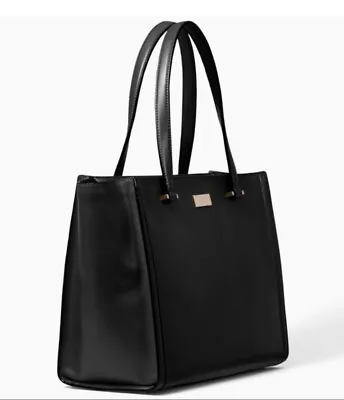 KATE SPADE New York Vita Regatta Court Tote Shoulder Bag $598 Black • $200