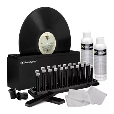 Knox Gear Vinyl Record Cleaner Kit. • $34.99