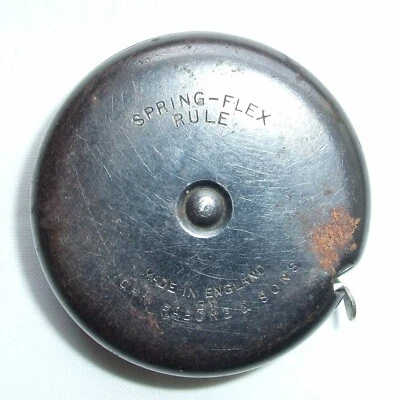 £9.99 • Buy Vintage Spring Flex Rule By John Rabone & Sons. GC. As Photos.