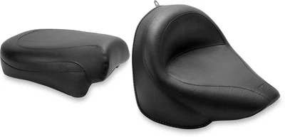 $710 • Buy Mustang Blk Original Wide Touring 2PC Seat Yamaha V Star 1100 2000-2009