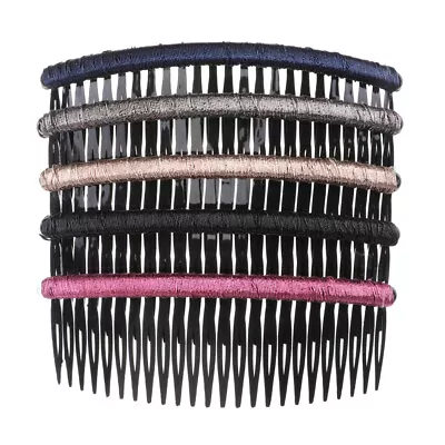  10pcs Women Hair Comb Pin Clip Color Thread Hair Side Combs For Women Girls • £9.99