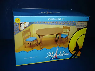 Madeline 8  Doll KITCHEN DINING SET #84620 Learning Curve 2002 Unused!  • $50