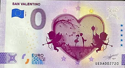 Ticket 0 Euro San Valentino Italy 2023 Number Various • £8.38
